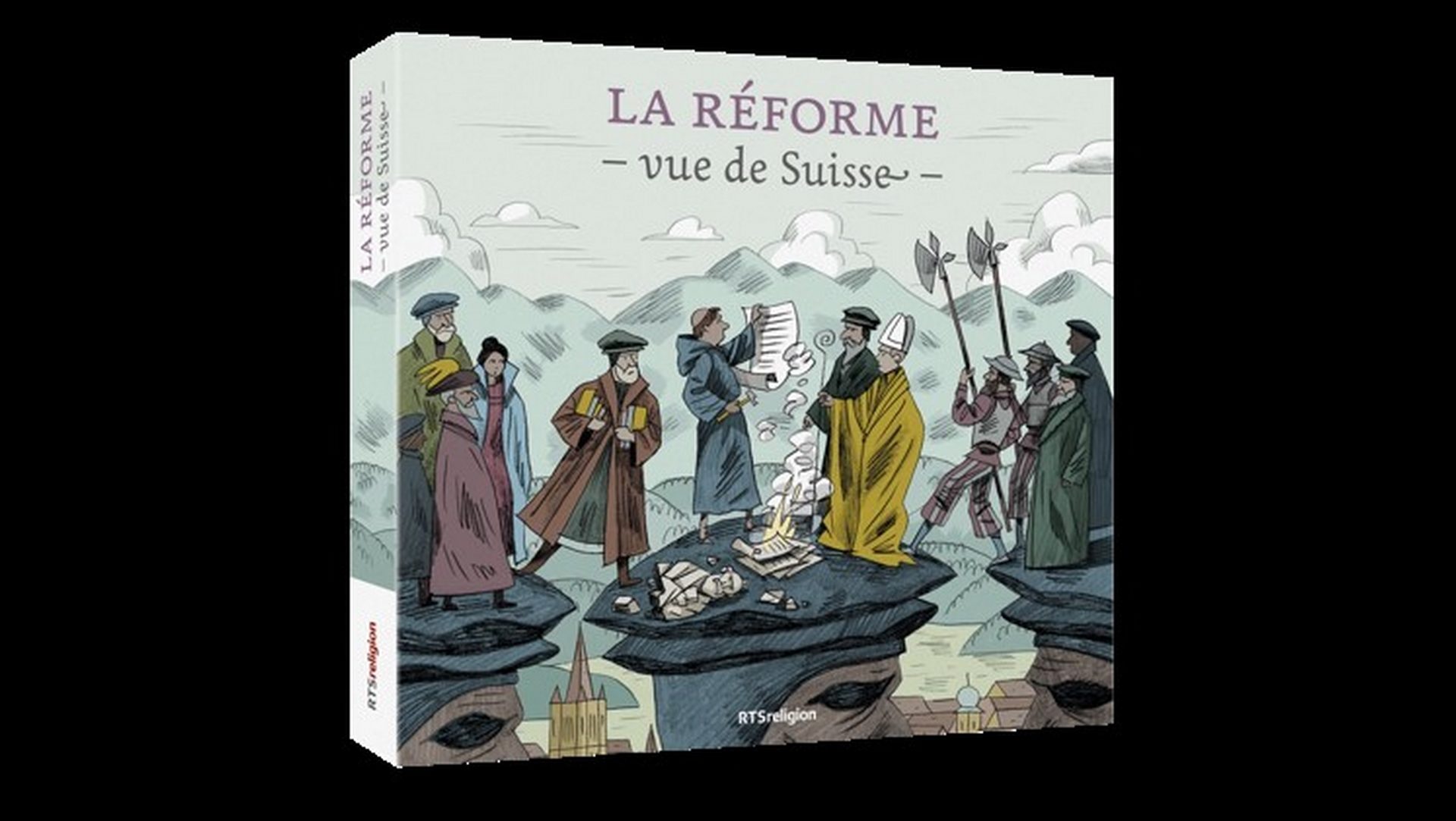 La Réforme vue de Suisse, coffret de 2 CD audio de RTSreligion 