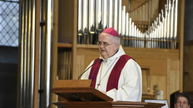 Mgr Denis Theurillat dirigera pour deux ans le comité de la CTEC (Photo:© 2015 Christoph Knoch)