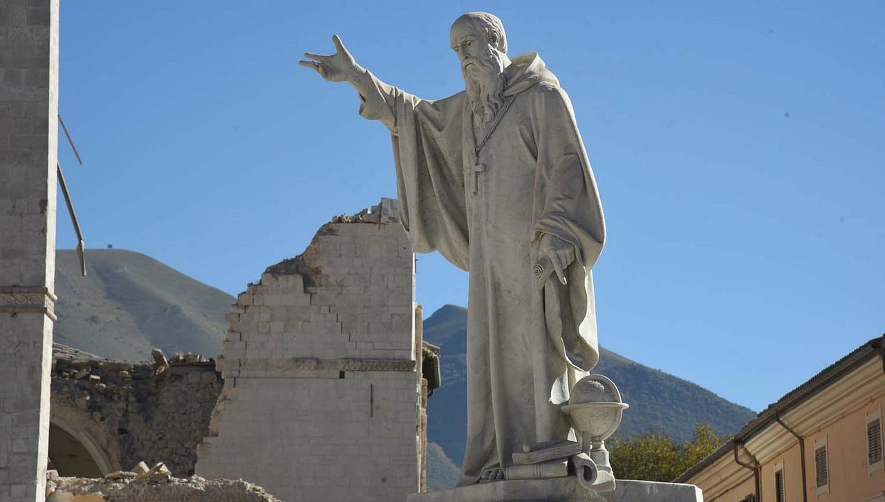 Les monuments religieux de Nursie ont été durement touchés par le séisme (Photo:Pixabay.com)