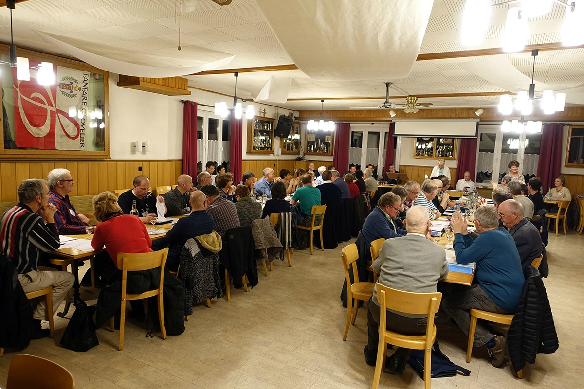 L’Assemblée de la Collectivité ecclésiastique cantonale catholique-romaine de la République et Canton du Jura (CEC) s'est déroulée à Glovelier. (Photo SCJP)