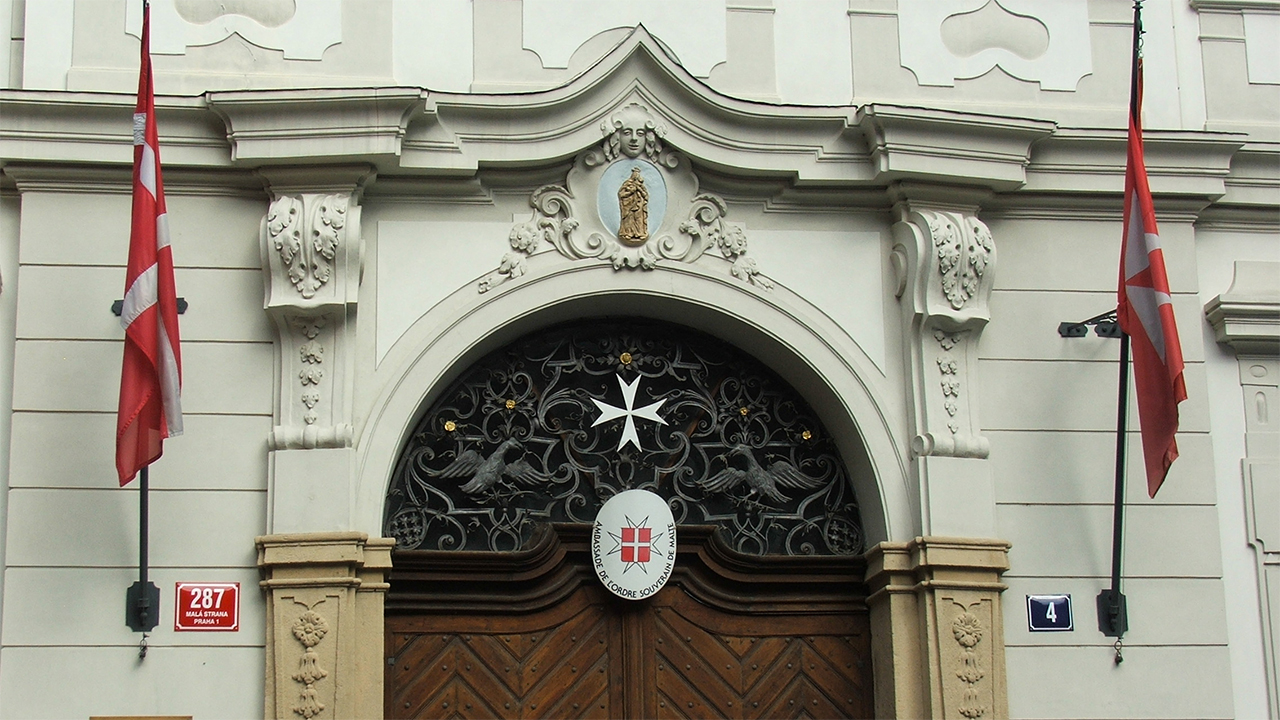 Le palais - siege de l'Ambassade de l'Ordre souverain militaire hospitalier de Malte à Prague | Wikimedia commons