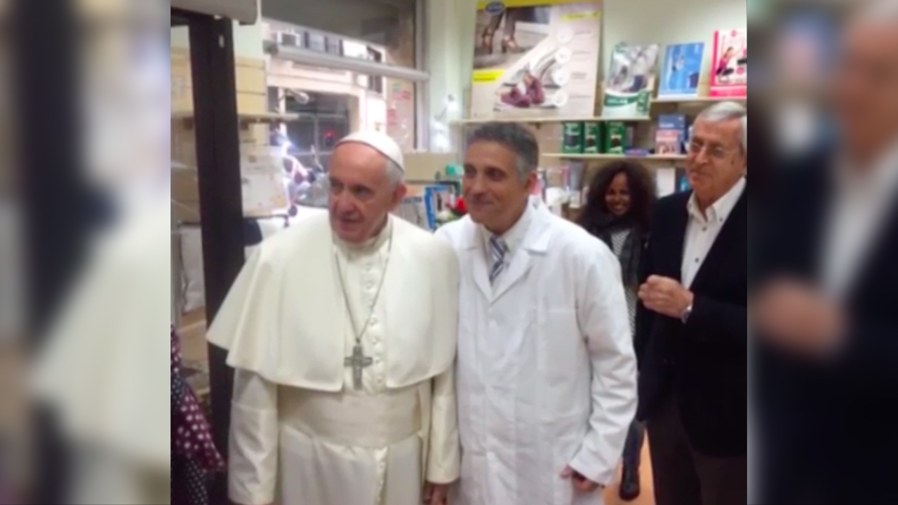 La pharmacie se trouve à quelques pas du Vatican (Photo: DR)