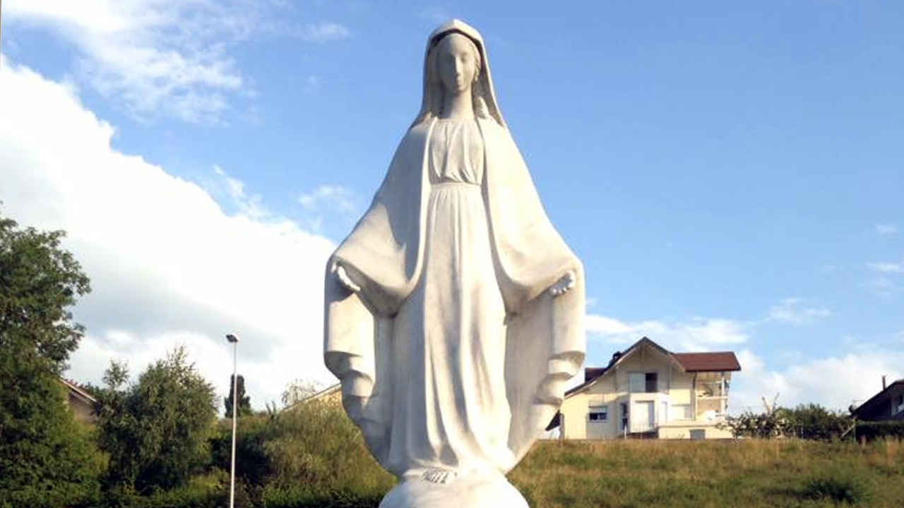 "Notre Dame du Léman" a été érigée en août 2011 par le maire de Publier (Photo: DR)