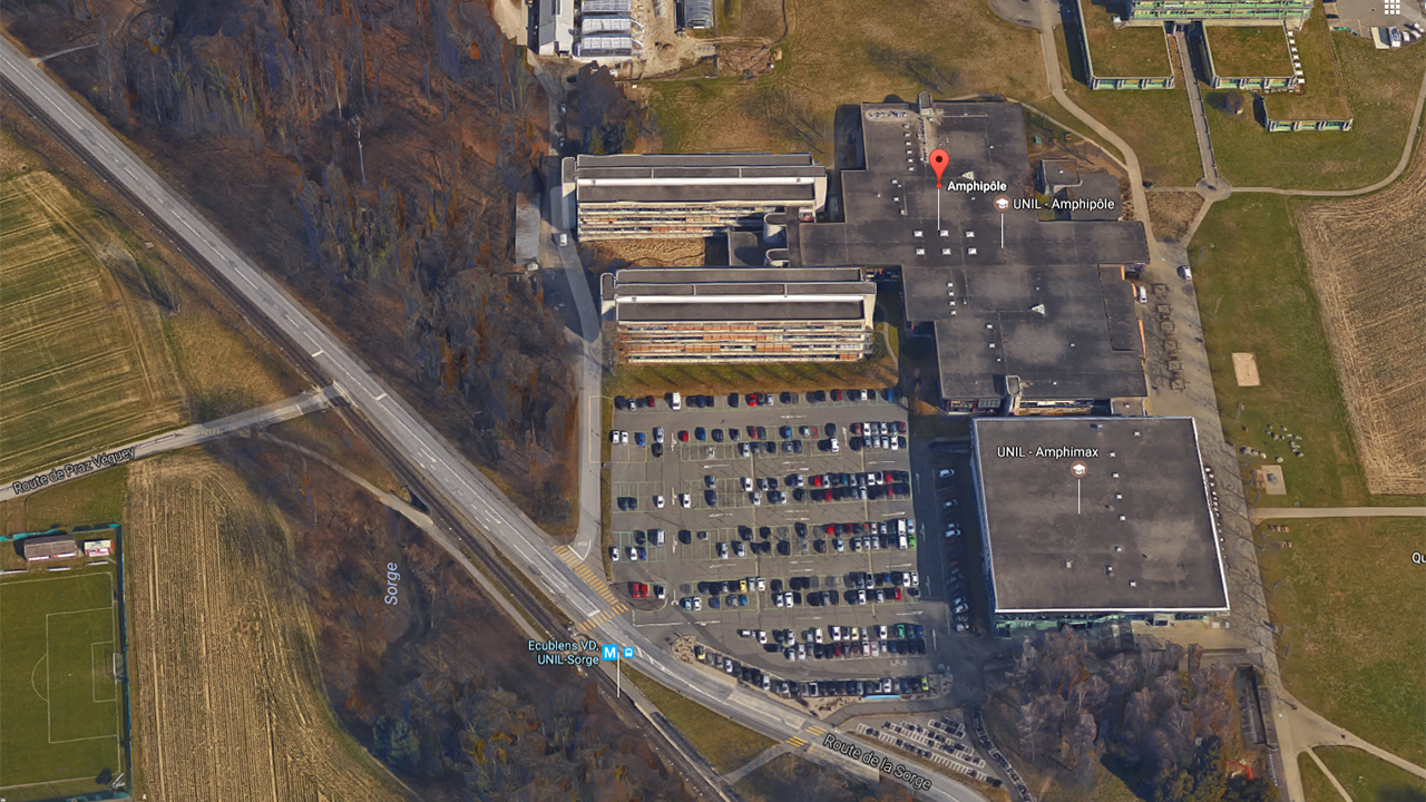 L’aumônerie de l’Université de Lausanne se trouve désormais à l’Amphipôle (© Google Maps)