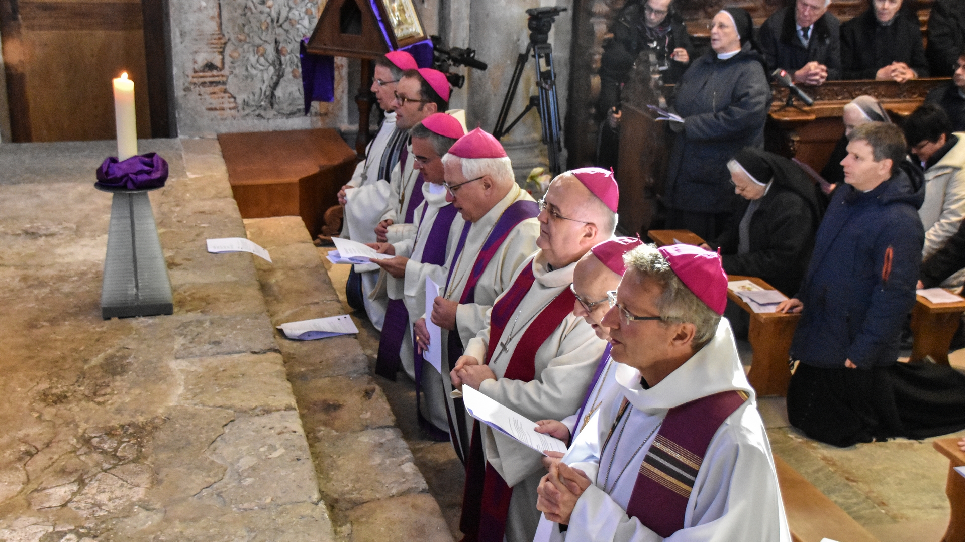 Les évêques suisses ont demandé pardon pour les abus sexuels le 5 décembre 2016 la basilique de Notre-Dame de Valère | © Maurice Page