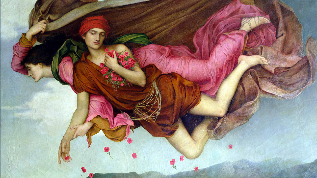 La nuit, peinte ici Evelyn de Morgan (1878), est "promesse d'aube" (dr)