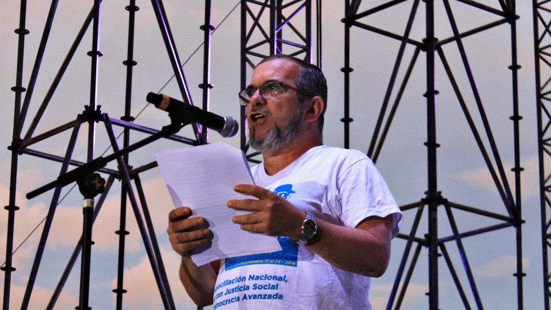 Le leader des FARC Timoleon Jimenez a signé un accord de paix avec le gouvernement colombien (Photo:La Caja Negra Internacional/Flickr/CC BY-NC 2.0)