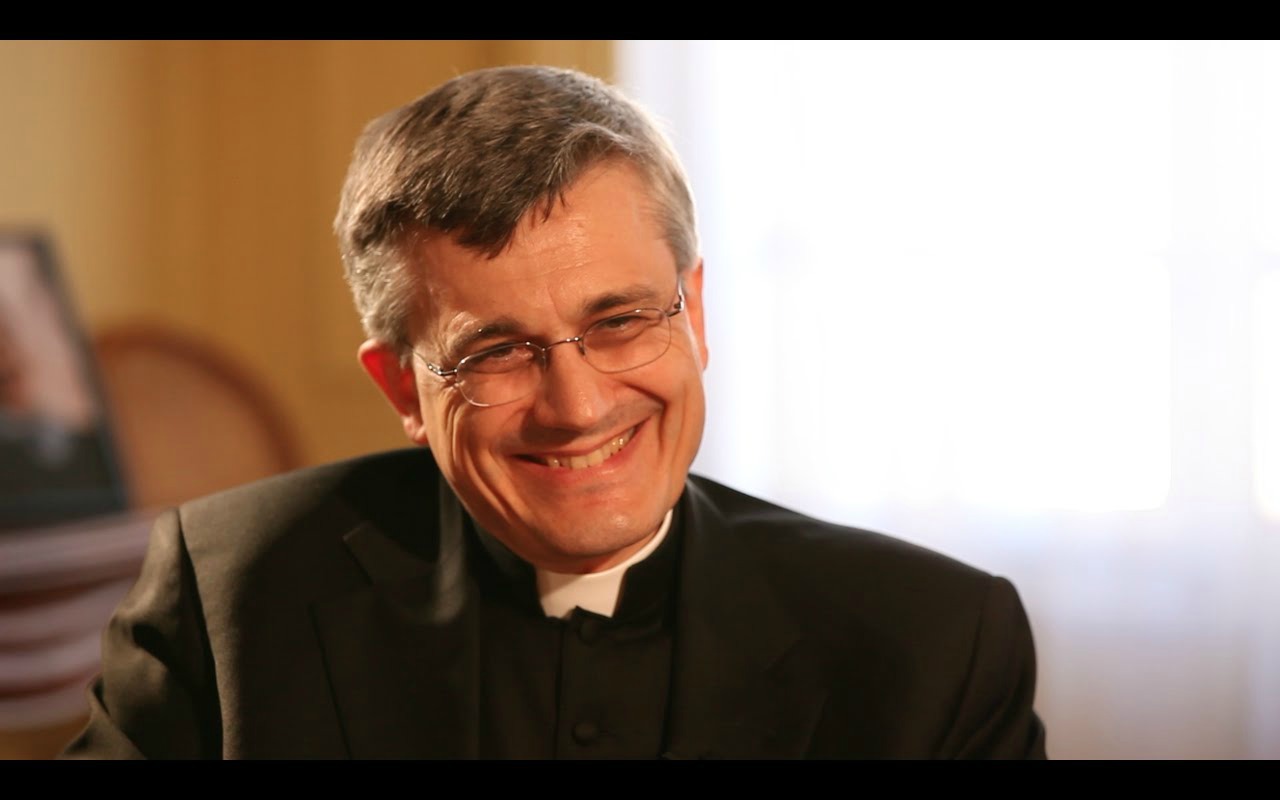 Mgr Guillaume Derville est actuellement le directeur spirituel de l'Opus Dei. (Capture-écran)