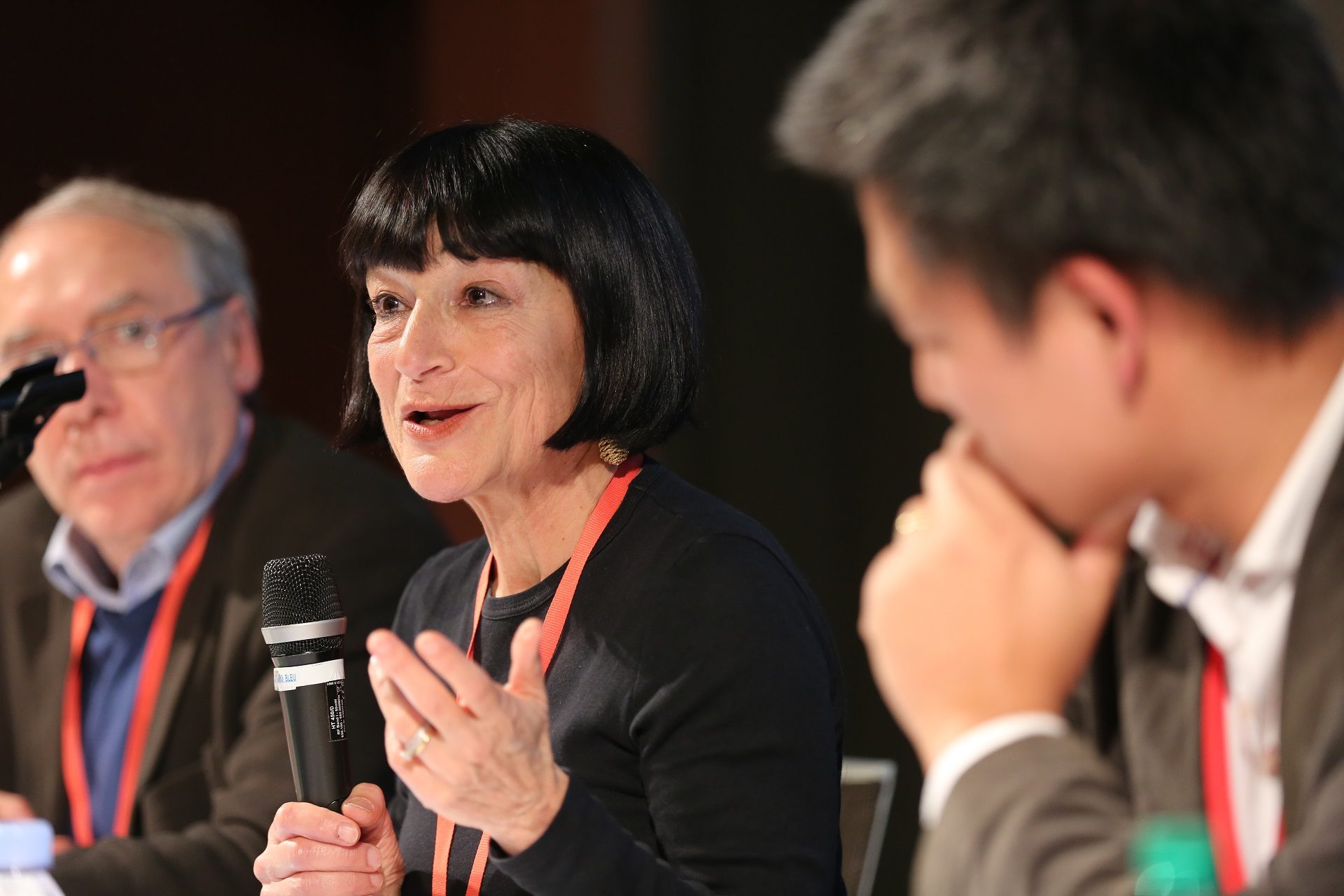 Romilda Ferrauto intervient lorws des Journées François de Sales. (Photo: B. Hallet)