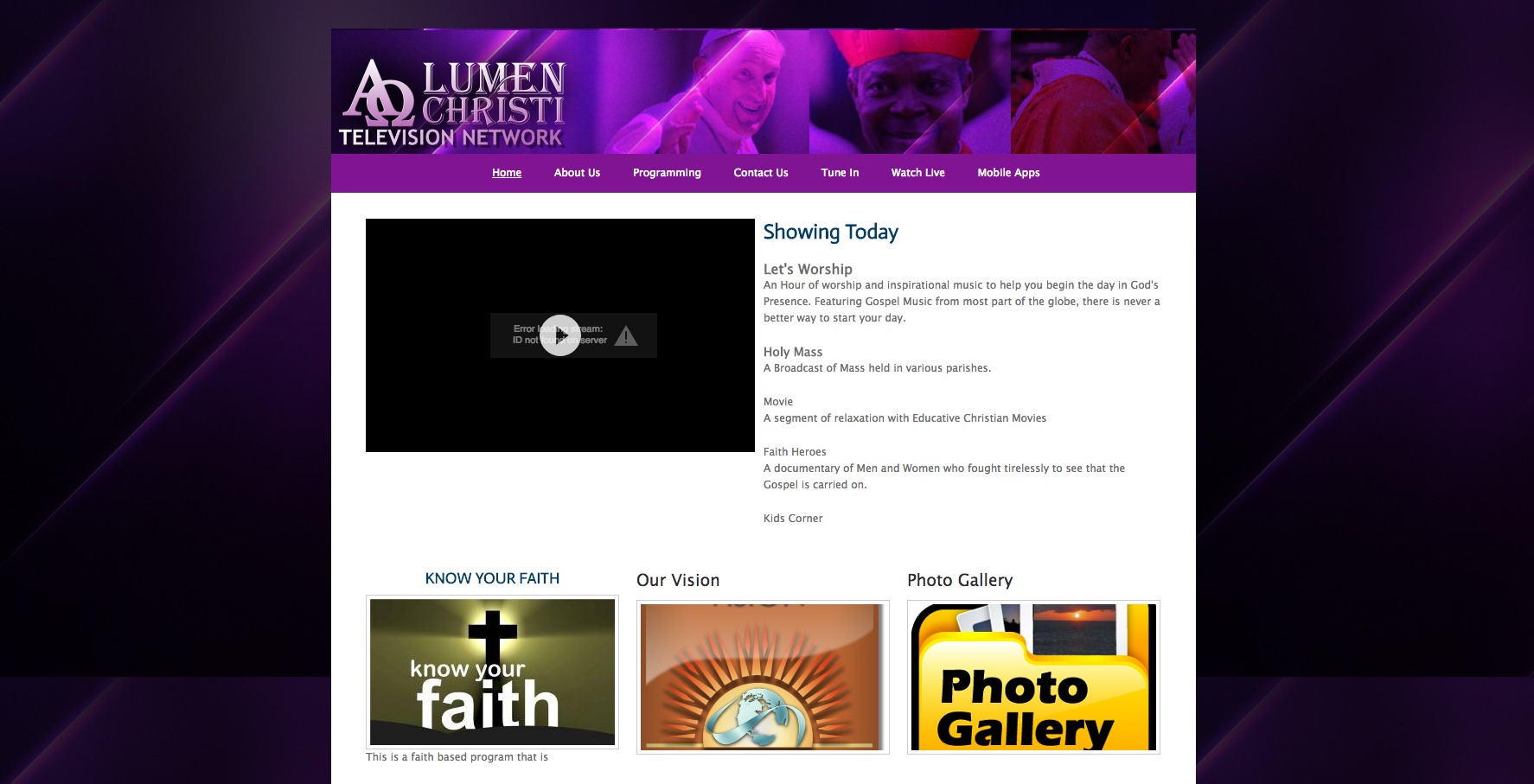Lumen Christi TV, une chaîne nigérianne catholique va émettre en Afrique grâce au satellite.