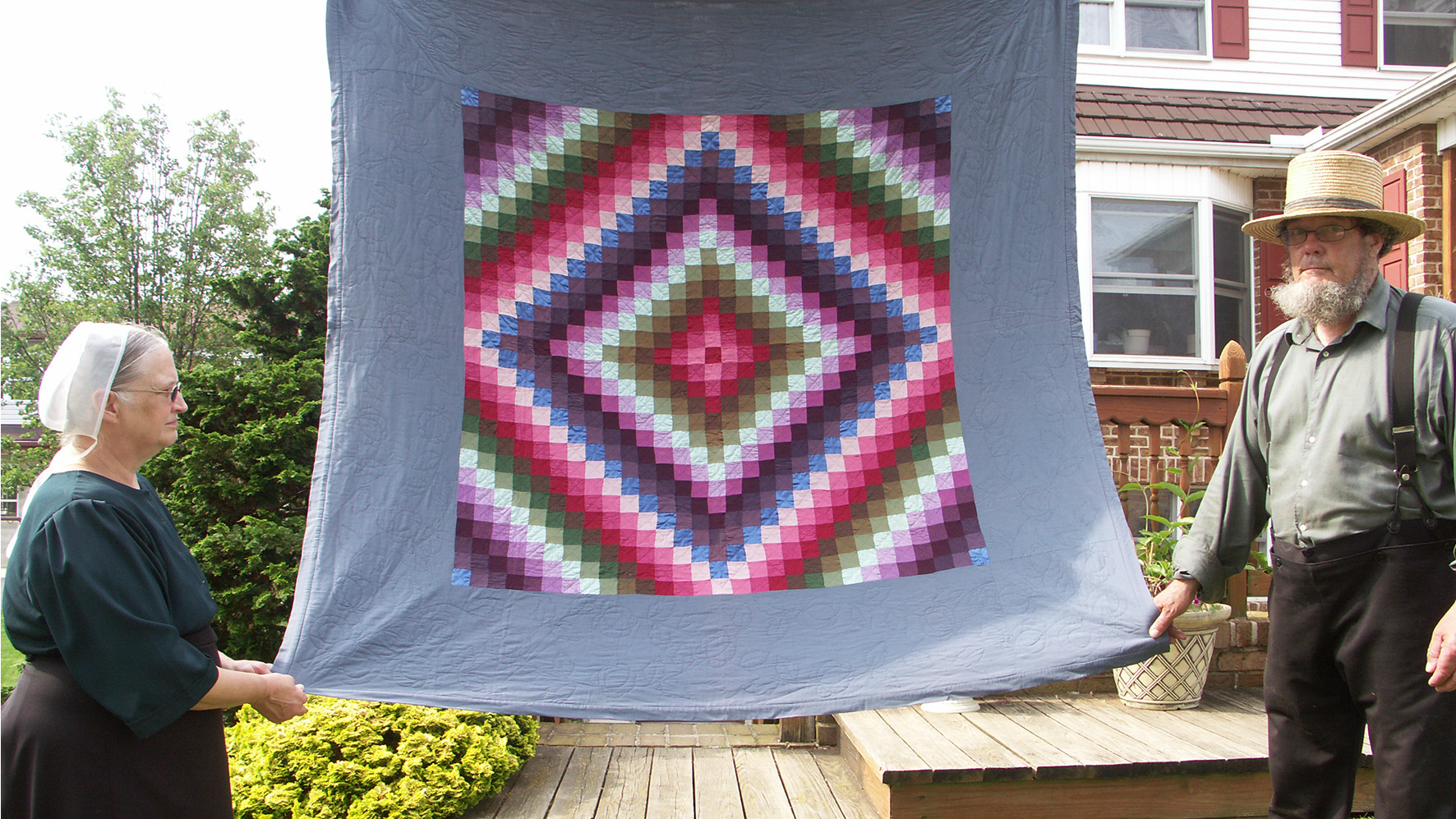 L'art textile du quilt est très présent chez les amish (Photo: Jacques Légeret)