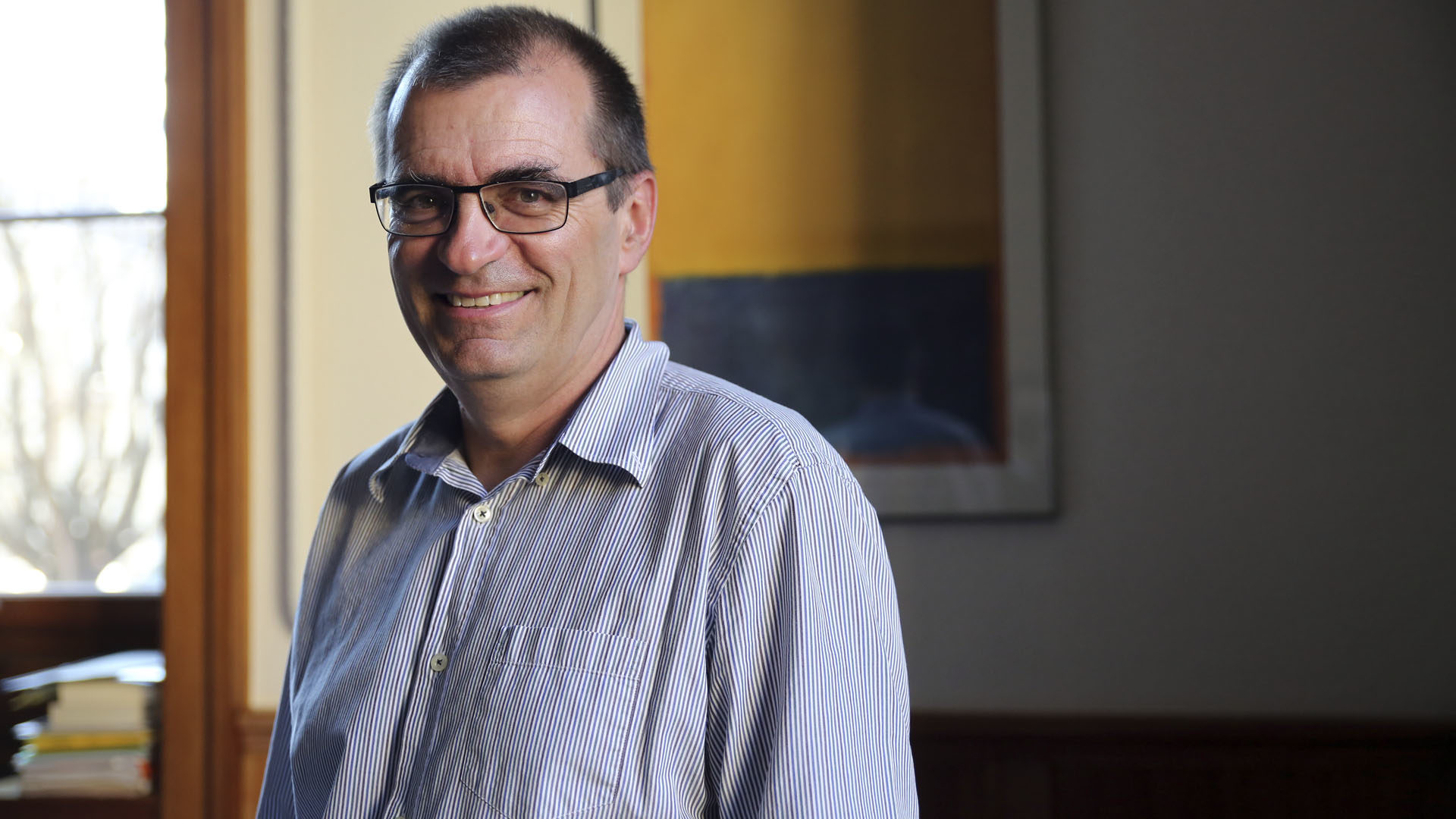 Jean-Daniel Macchi, doyen de la faculté de théologie de Genève. (Photo: B. Hallet)