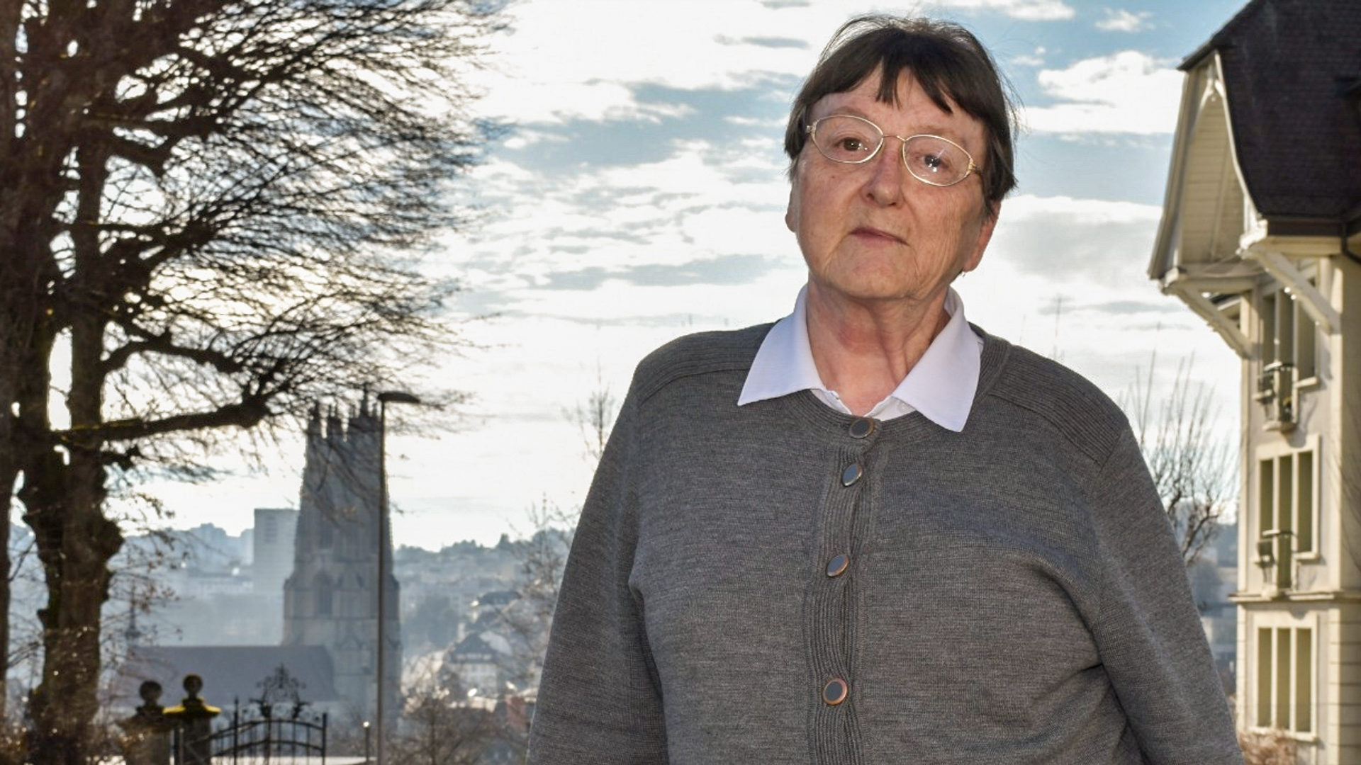 Soeur Bibiane Cattin, religieuse des Missionnaires de Notre-Dame d’Afrique   (Photo:  Jacques Berset)