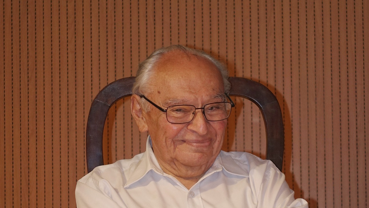 Gustavo Gutierrez est le père de la théologie de la libération (Photo:Jean-Claude Gerez)