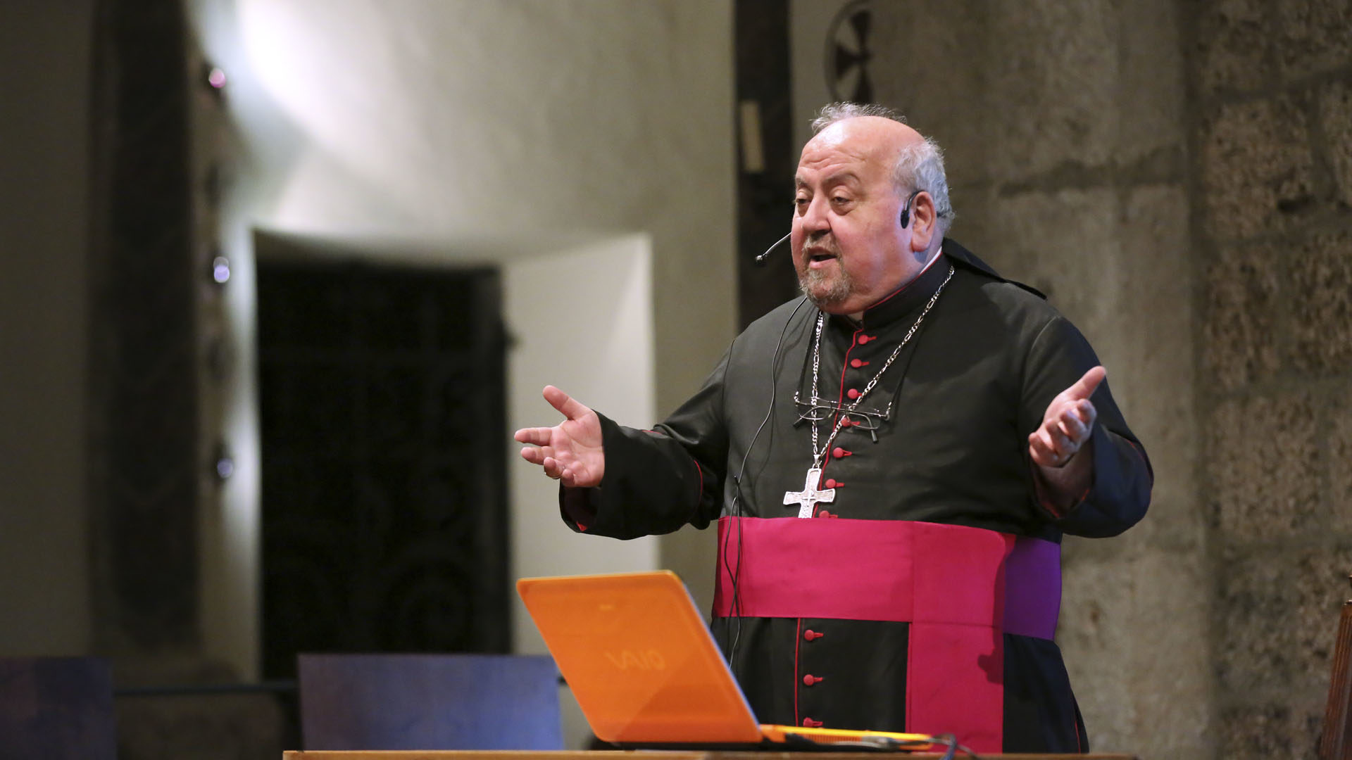 Mgr Samir Nassar: "La foi des chrétiens qui sont restés est intacte et donne la foi aux pasteurs".| © B. Hallet