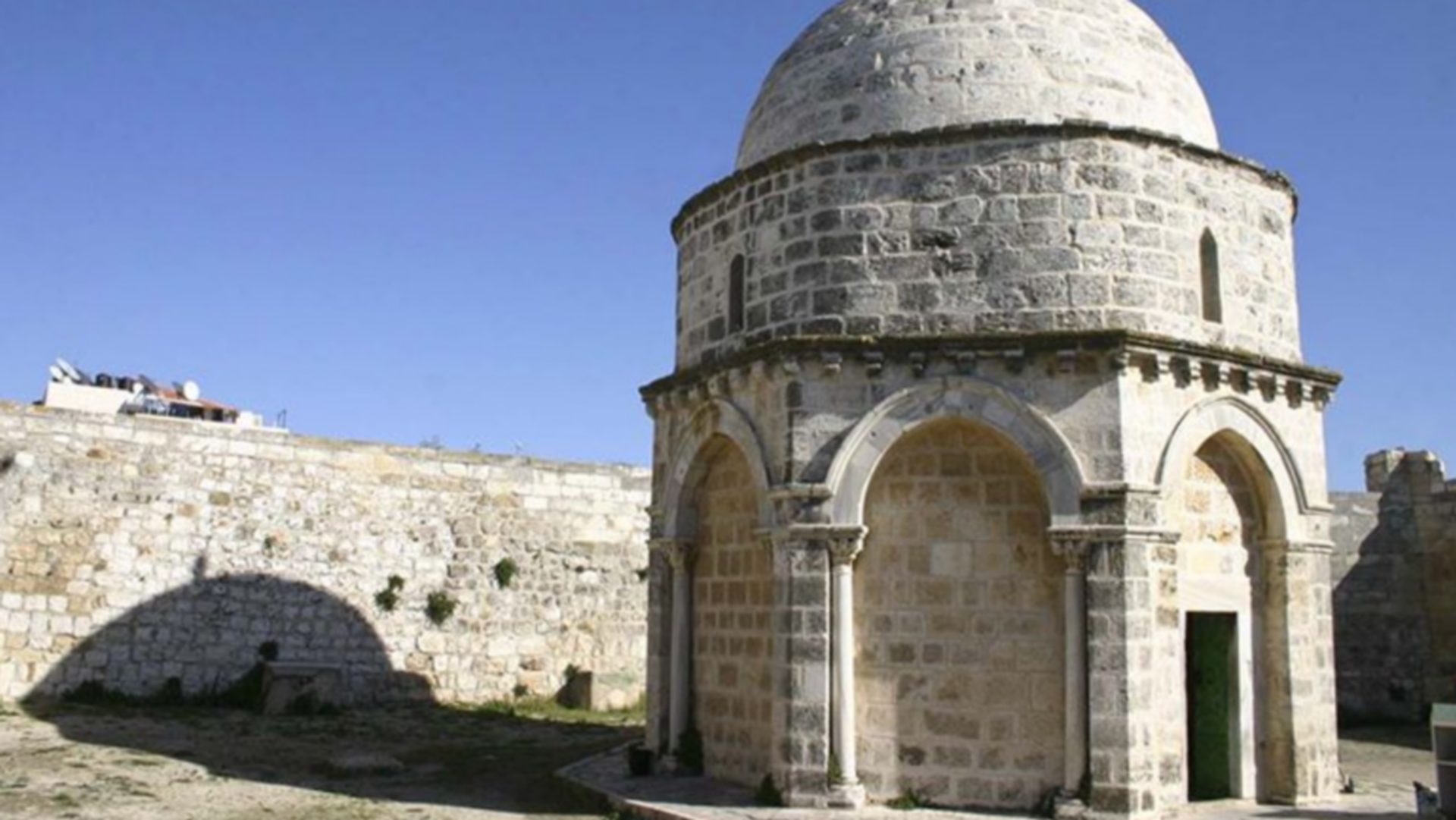 La chapelle de l'Ascension sur le Monts des oliviers à Jérusalem (photo: Custodie franciscaine de Terrre Sainte)