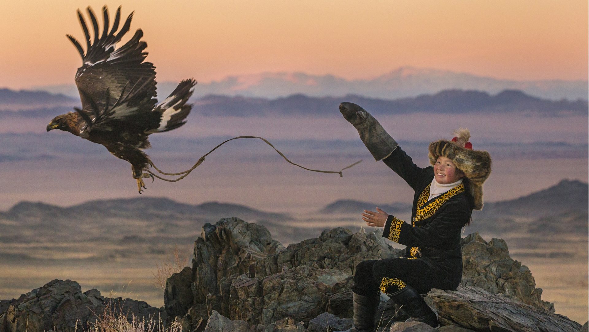 Le film documentaire  'The Eagle Huntress' ouvrira la 31e édition du Festival international de films de Fribourg (FIFF) (photo: service de presse)