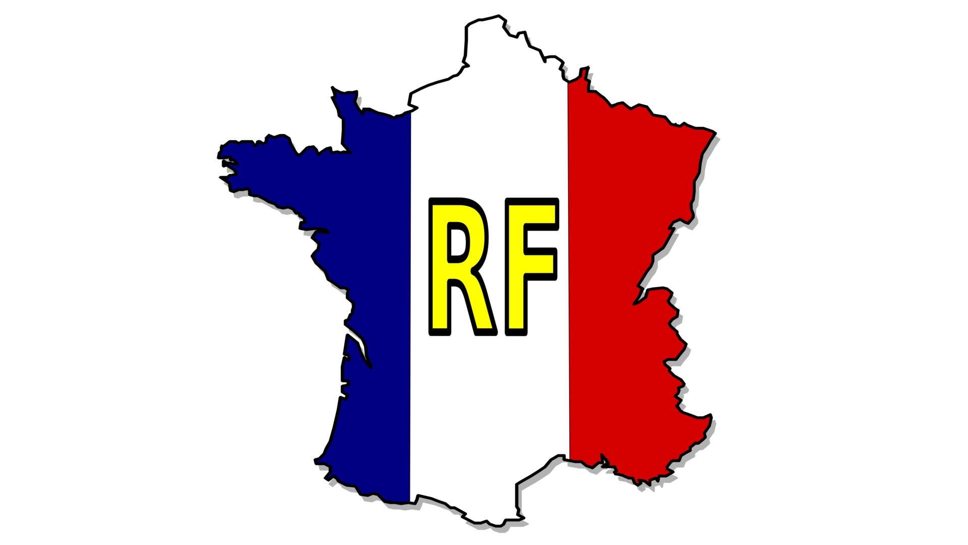 Carte de la république française