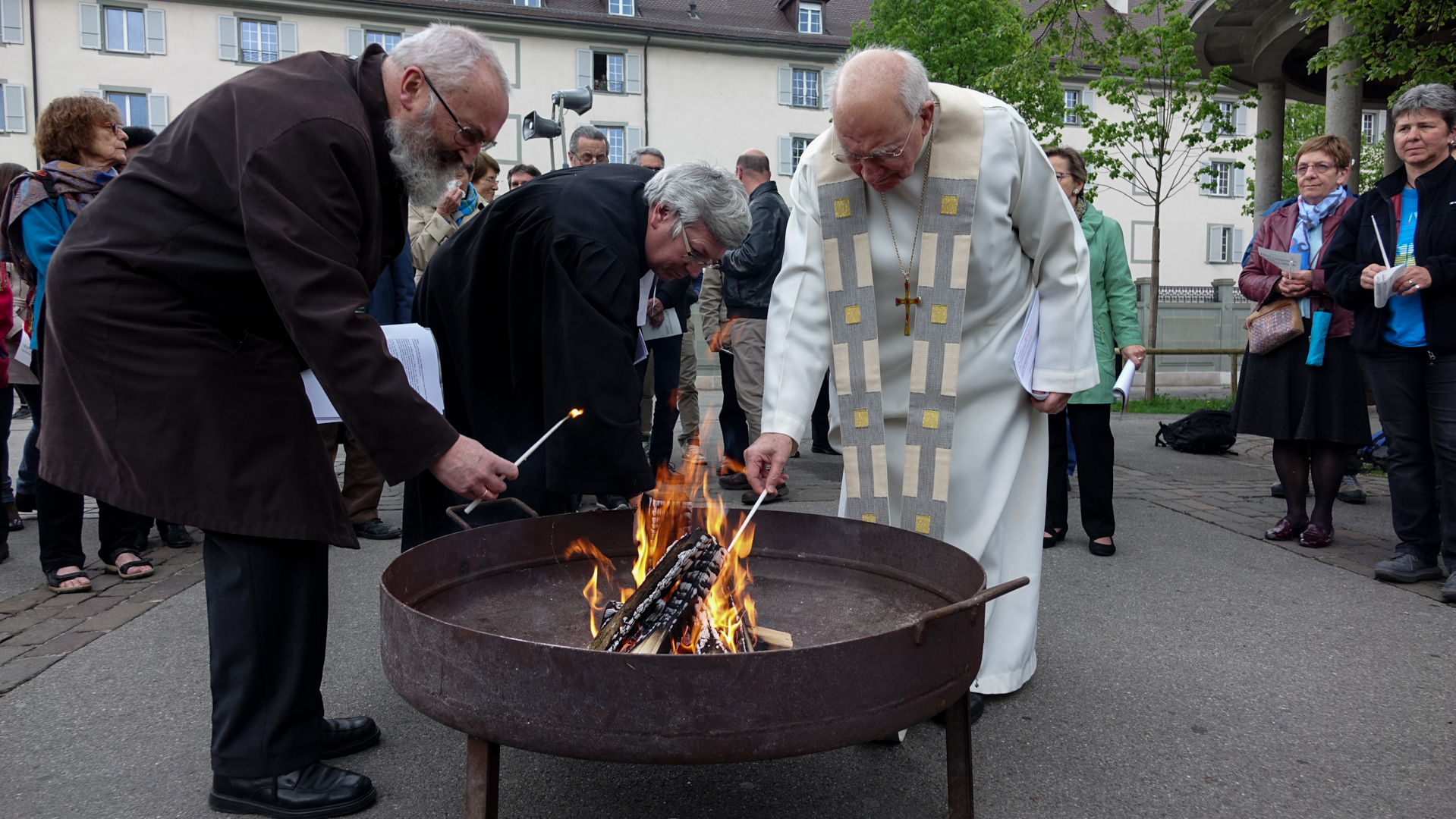 Orthodoxes, protestants et catholiques unis dans la joie de Pâques | © Maurice Page