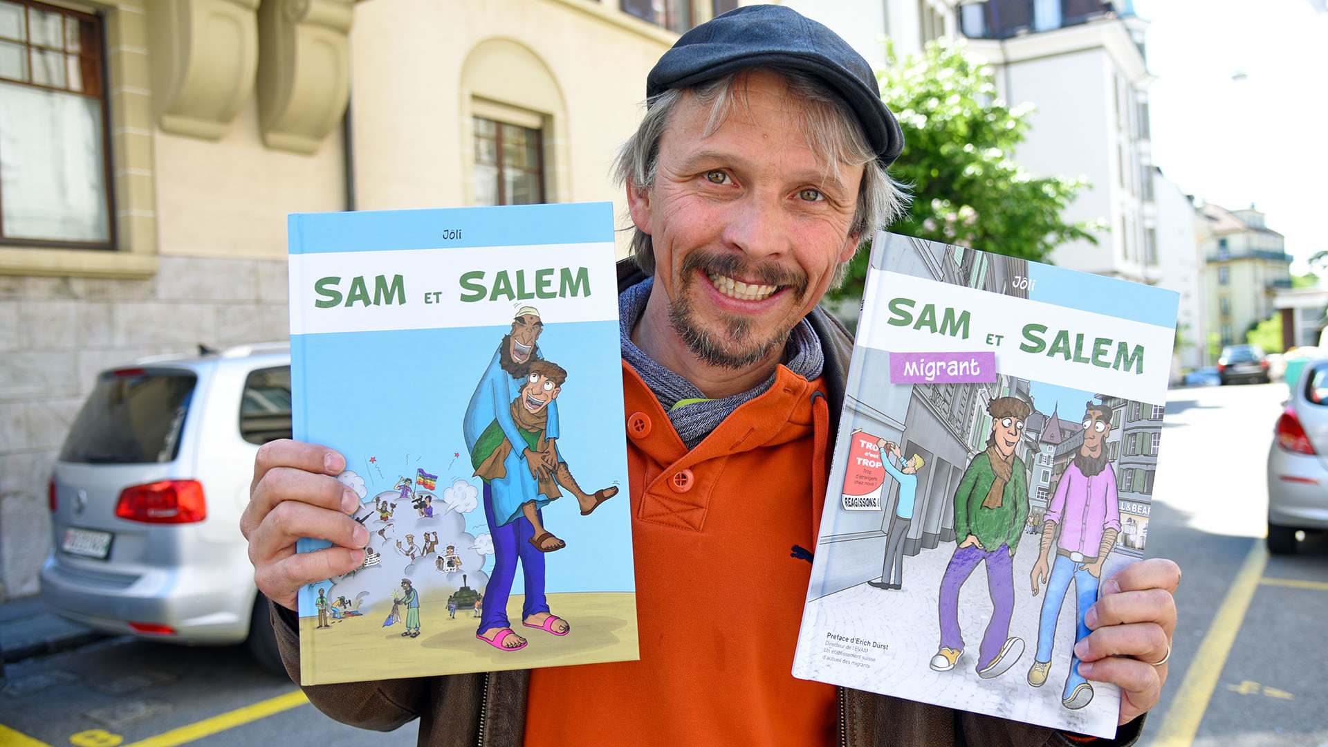 Sam et Salem, migrant: deuxième volet d'une BD engagée, par le dessinateur chrétien Jôli | © Grégory Roth