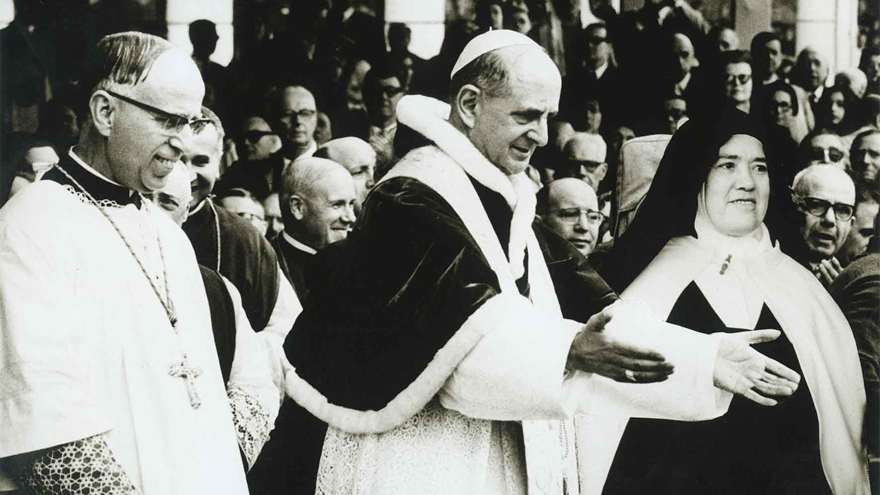 Paul VI fut le premier pape à se rendre à Fatima, en 1967 |  DR