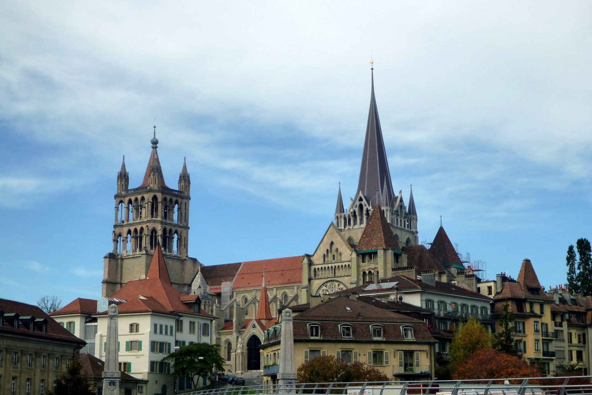 La cathédrale de Lausanne était l'un des cinq lieux de l'événement (Photo:ActiveSteve/Flickr/CC BY-ND 2.0)