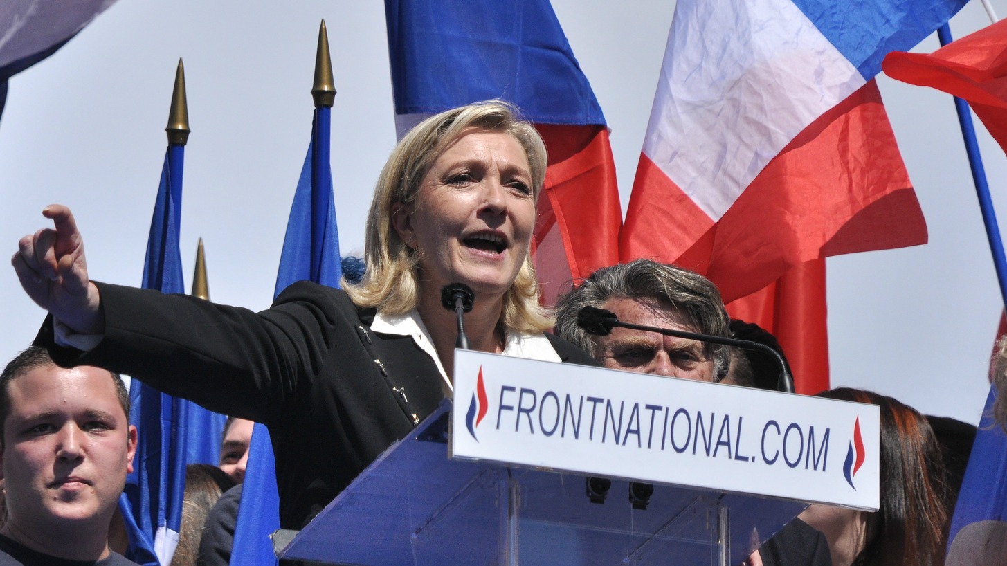 Marine Le Pen pourrait accéder à la présidence le 7 mai 2017 (Photo:Blandine Le Cain/Flickr/CC BY 2.0)