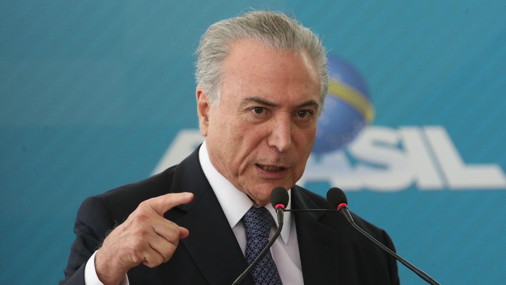 Le président brésilien Michel Temer est en mauvaise posture (Photo:Agencia Brasil Fotografias/Flickr/CC BY 2.0)