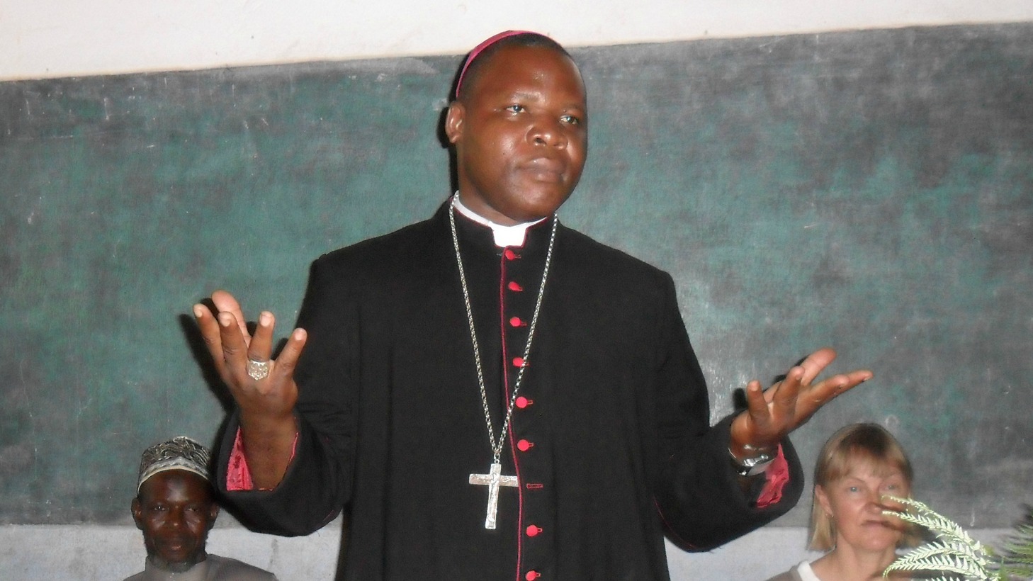 Le cardinal Dieudonné Nzapalainga, archevêque de Bangui, dénonce les seigneurs de la guerre (Photo: UN Geneva/Flickr/CC BY-NC-ND 2.0)