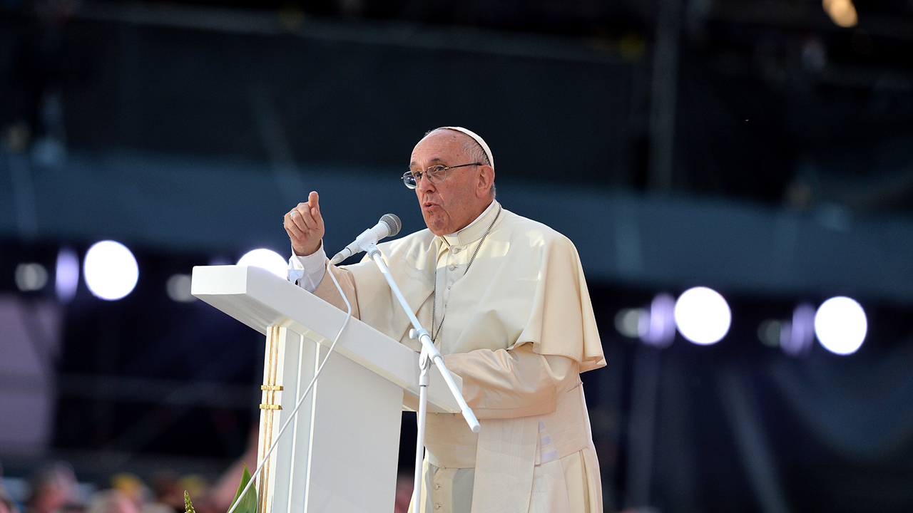 pape François veillée JMJ pologne carcovie jeunes (© Mazur/episkopat.pl)