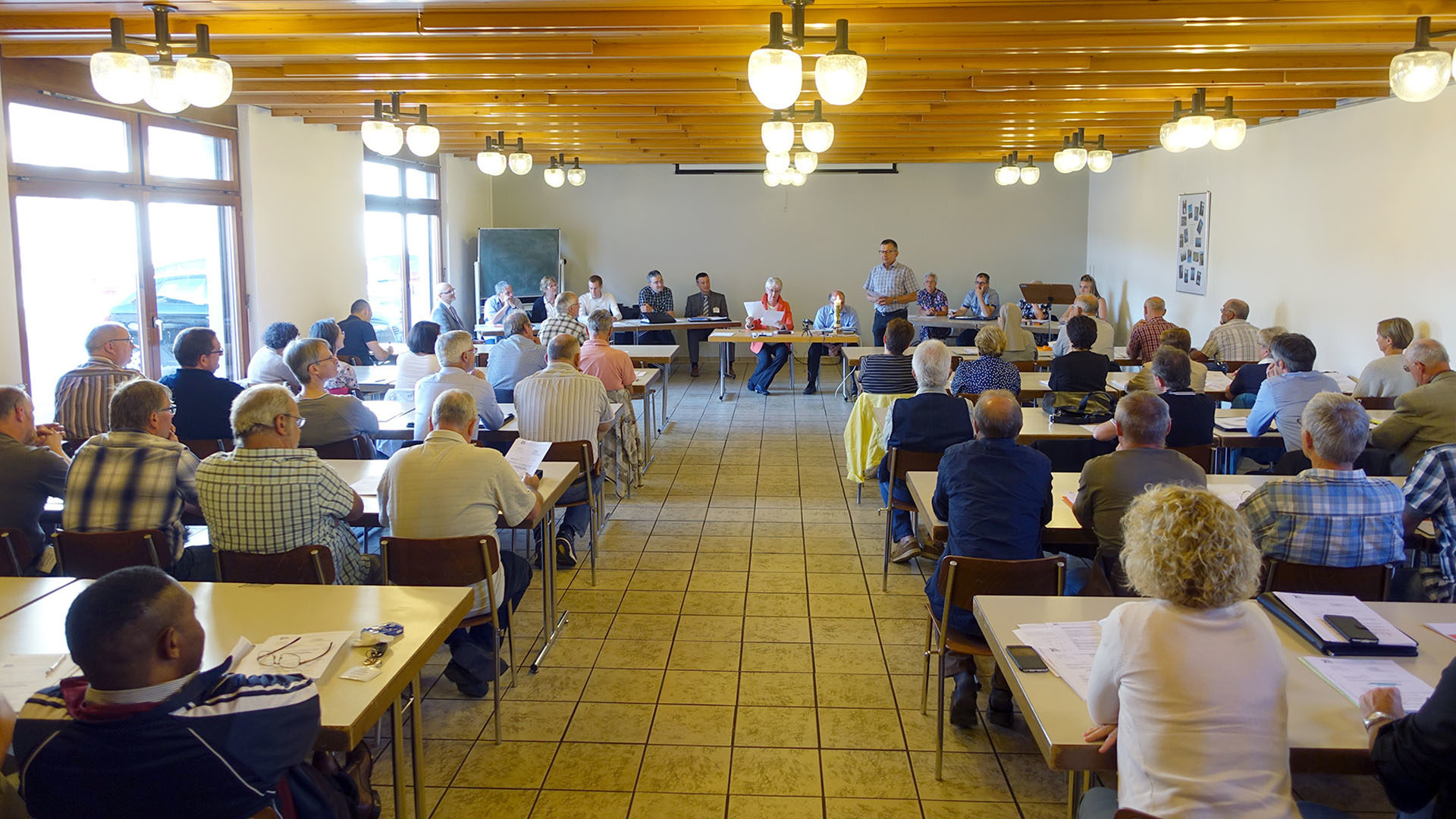L'assemblée de la Communauté ecclésiastique cantonale s'est tenue à Saignelégier. (Photo: SCJP)