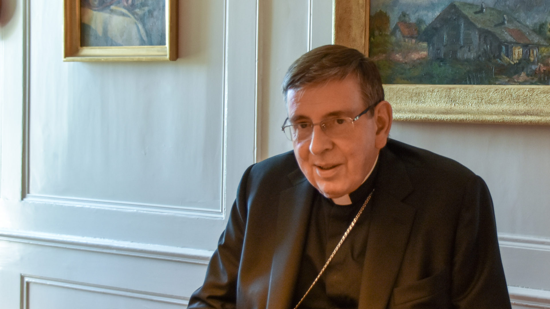 Le cardinal Kurt Koch, président du Conseil po0ntifical pour l'unité des chrétiens (photo Maurice Page)