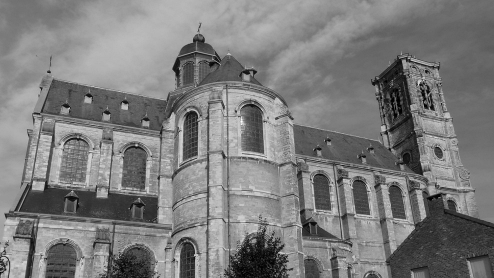 La basilique Saint-Servais de Grimbergen n'a jamais été achevée (Photo:myben.be/Flickr/CC BY-NC-ND 2.0)