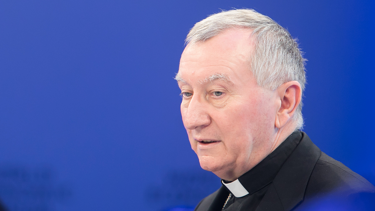 Le cardinal Pietro Parolin, effectuera en août un voyage en Russie particulièrement suivi. (© World Economic Forum / Ciaran McCrickard)