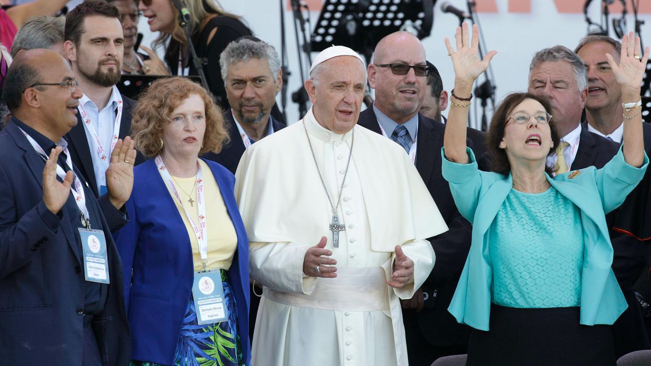 Le pape François a invité le Renouveau charismatique à Rome pour son jubilé (Photo:Maxppp Donatella Giagnori/Eidon/Keystone)