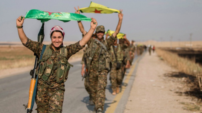 Combattants syriens kurdes de l'YPJ et de l'YPG (Photo:  aranews.net)