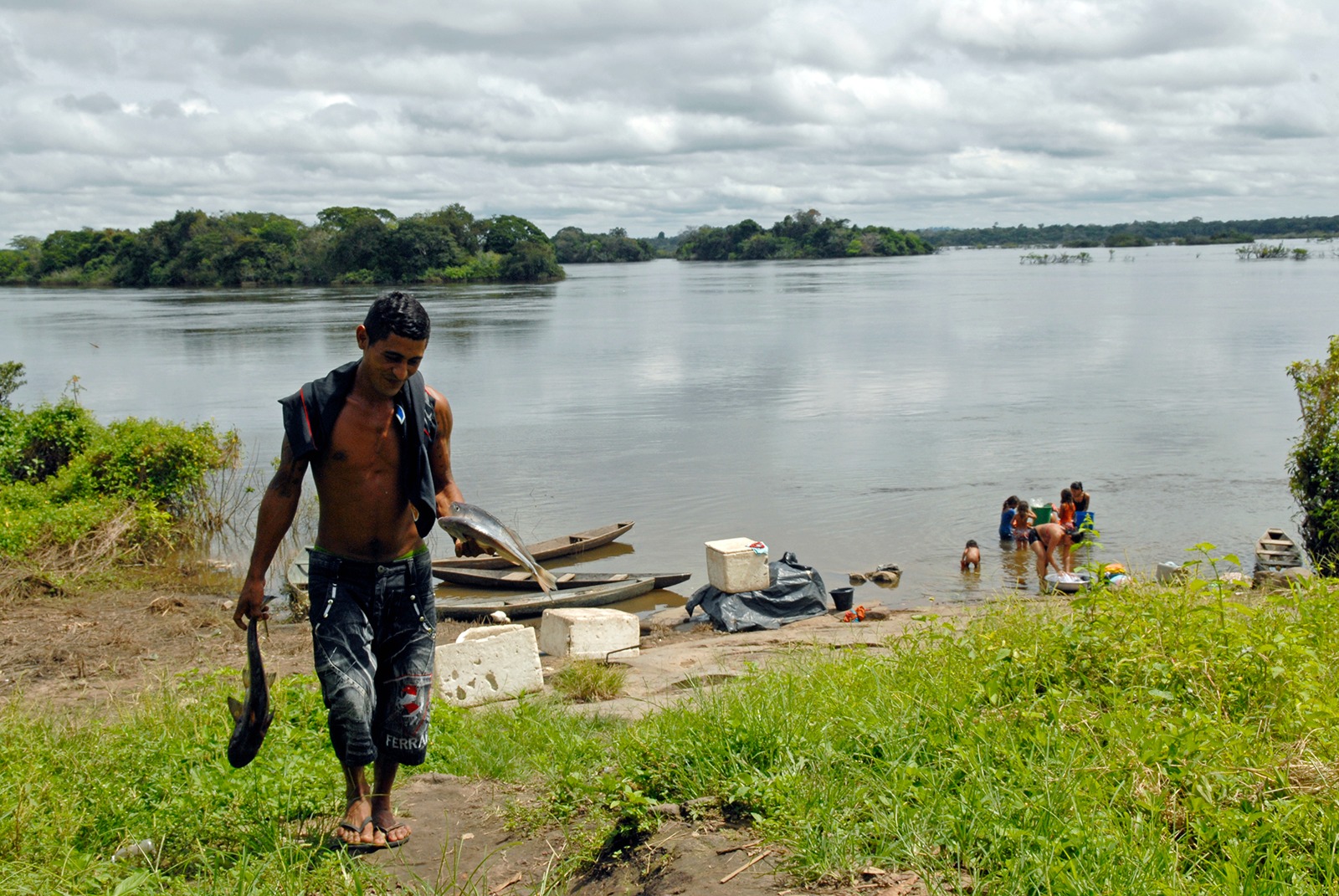 Communauté Indienne, en Amazonie péruvienne | © J.C. Gerez