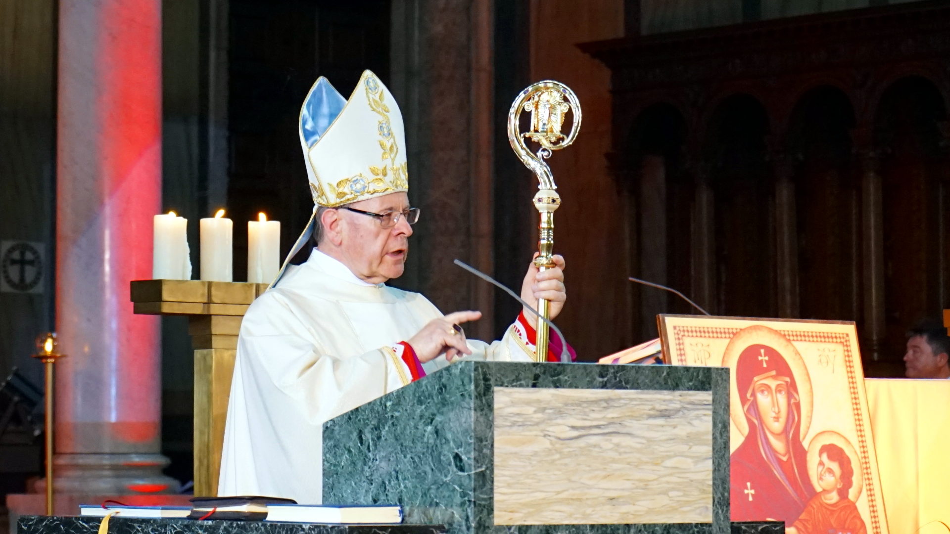 Mgr Vitus Huonder, évêque de Coire | © Georges Scherrer