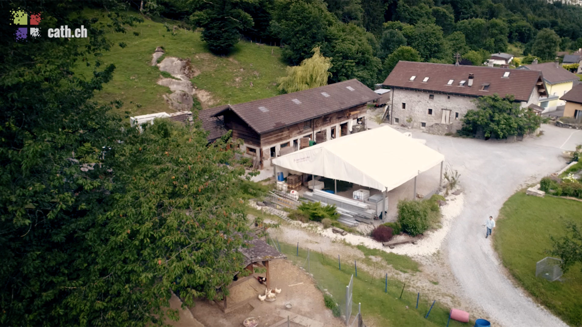 Fraternité Eucharistein: la maison d'Epinassey en Valais | © Pierre Pistoletti