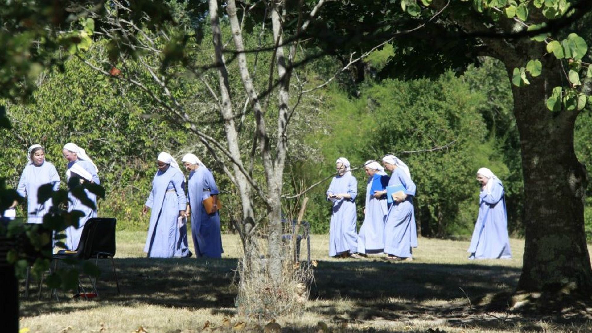 Les soeurs de la Fratenité monastique de Jérusalem à Magdala-Sologne  (photo FMJ)