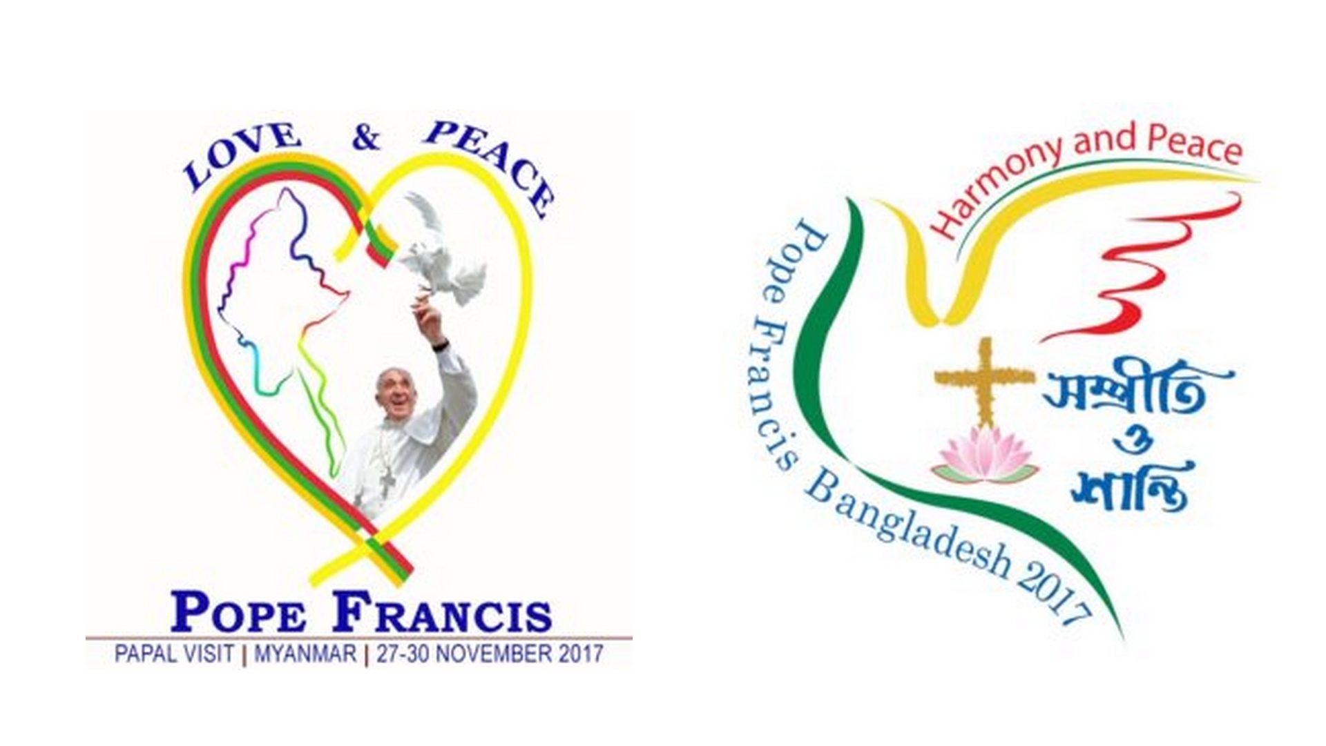 Le pape François se rendra au Myanmar et au Bangladesh du 27 novembre au 2 décembre 2017 