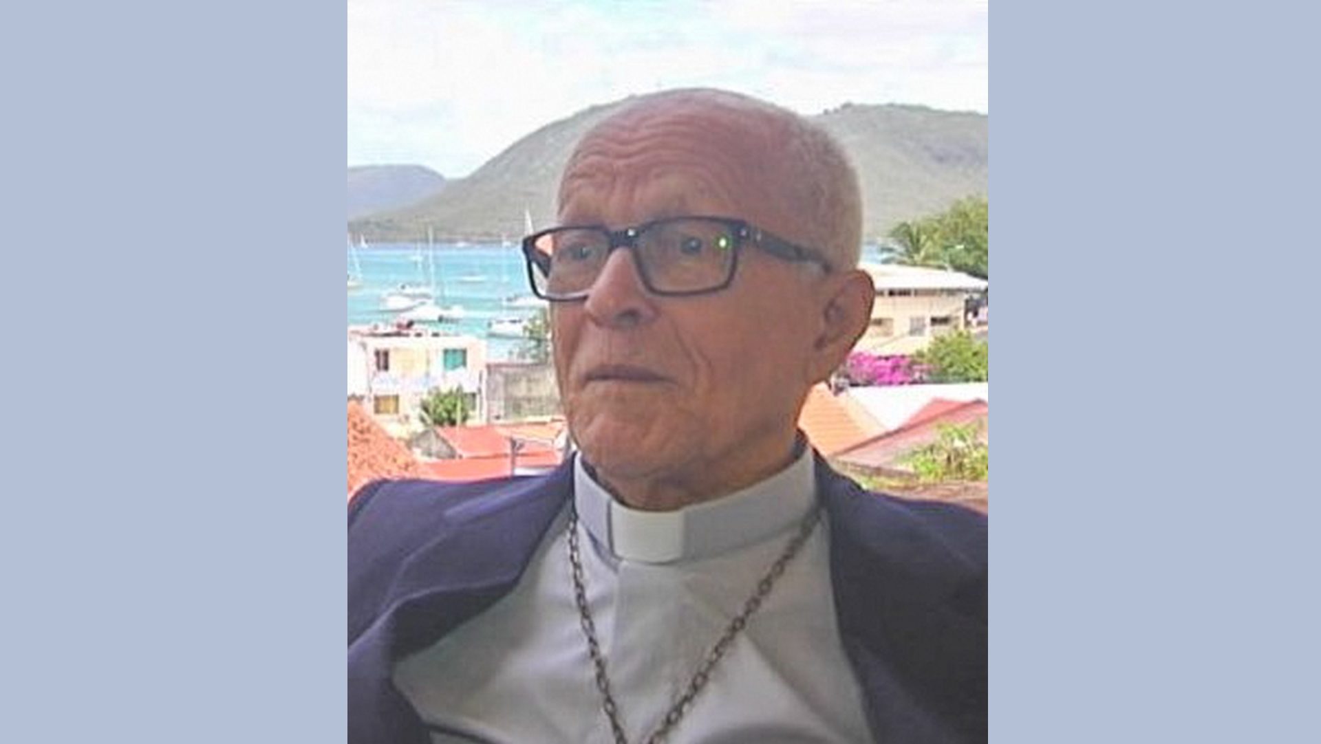 Mgr Maurice Sainte-Marie (1928-2017) archevêque émérite de Martinique (photo CEF)