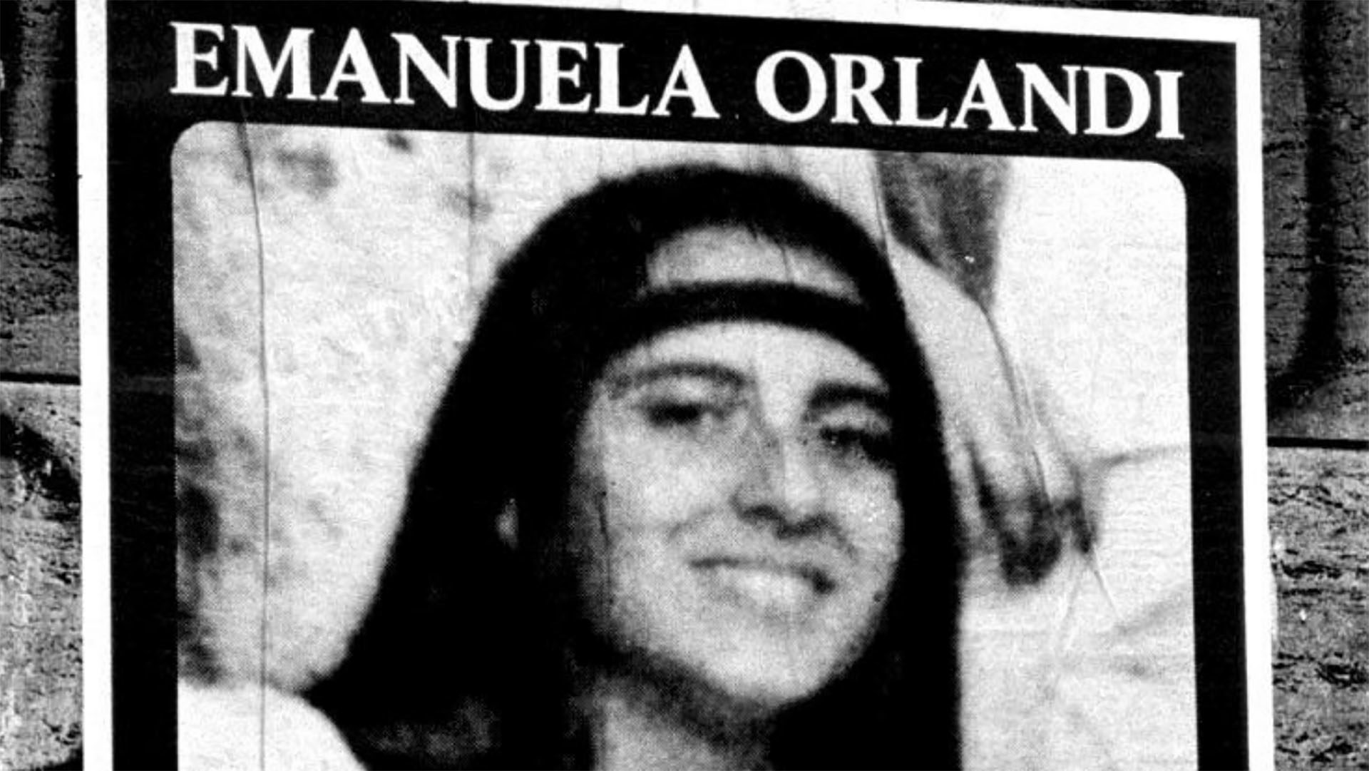 Des avis de recherche avaient été placardés dans la ville de Rome pour retrouver Emanuela Orlandi (Domaine public)