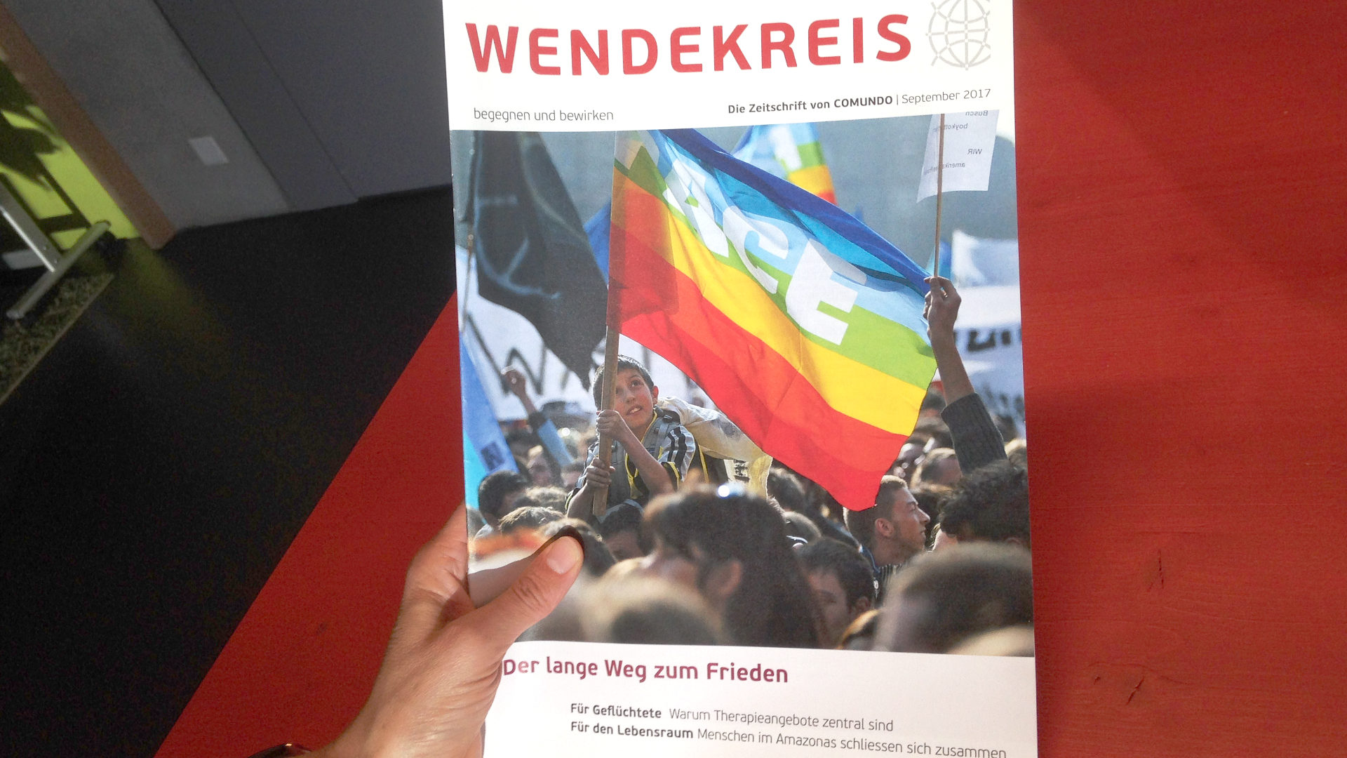 Le revue "Wendekreis" disparaîtra à fin 2017 (photo Georges Scherrer)