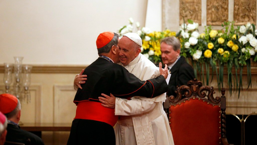 Le pape François a rencontré les évêques d'Amérique latine (Photo:EPA Reuters/Stefano Rellandini/Keystone)