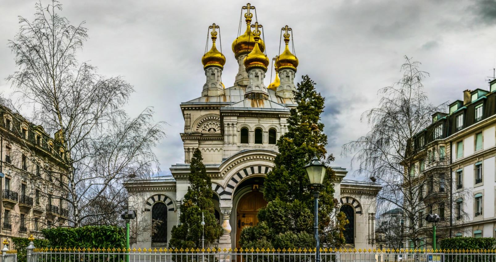 L'église russe de Genève a été consacrée en 1866 (Photo:Brigite Djajasasmita/Flickr/CC BY-NC-ND 2.0)