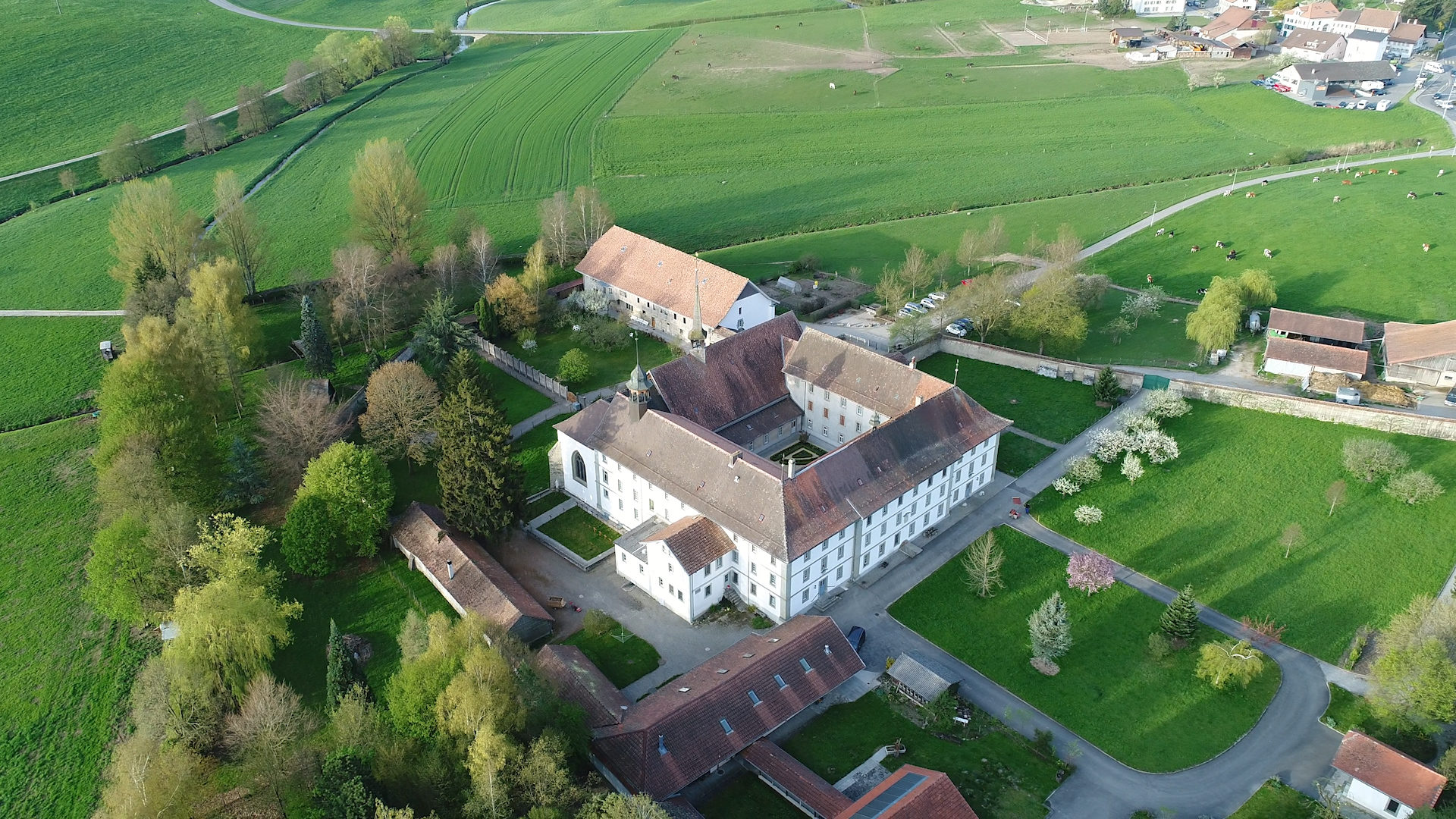 Le monastère de la Fille-Dieu à Romont, membre l’ordre des cisterciens de la stricte observance | © Pierre Pistoletti