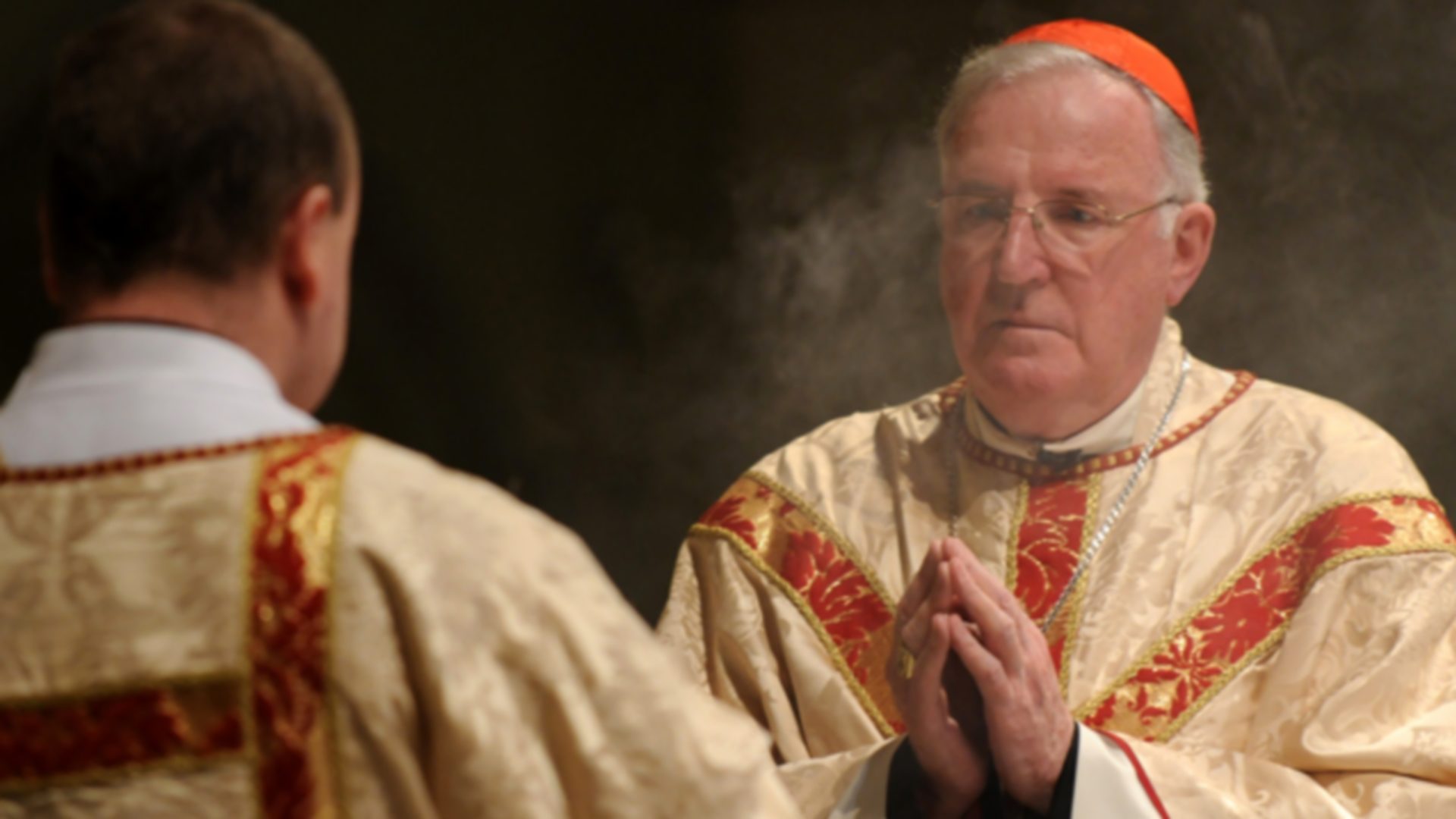 Le cardinal Murphy O'Connor (1932-2017) ancien archevêque catholique de Westminster (photo http://catholicchurch.org.uk)