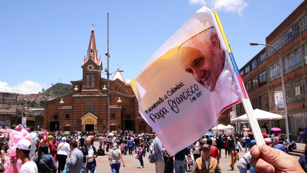 Le pape François se rendra en Colombie du 6 au 11 septembre (Photo:Epa Efe Mauricio Duenas Castaneda/Keystone)