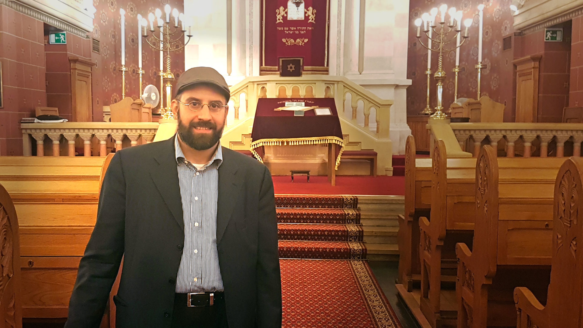 Eliezer Shaï Di Martino: le futur rabbin de la communauté israélite de Lausanne. (Photo: Aline Jaccottet/Protestinfo/DR)